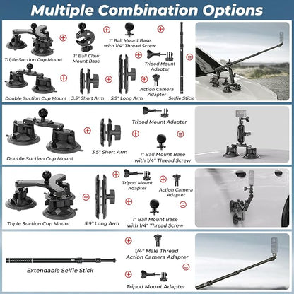 Suction Cup Car Mount - Image 5