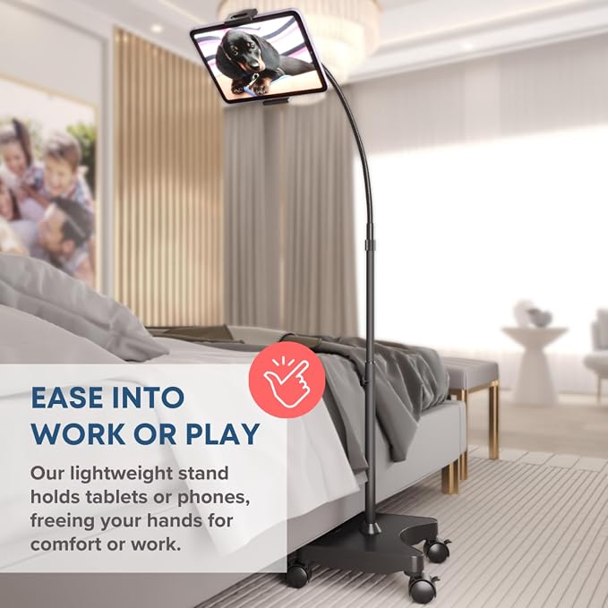 LEVO Adjustable Tablet & Phone Floor Stand - Image 5