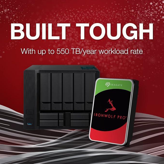 Seagate IronWolf Pro, 16 TB, Enterprise NAS Internal HDD –CMR 3.5 Inch - Image 5