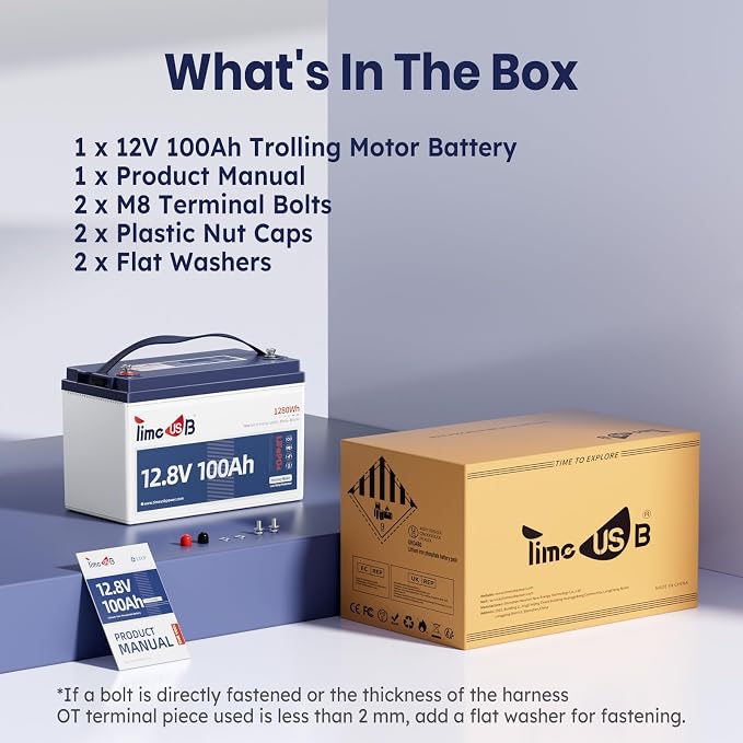 12V 100Ah LiFePO4 Battery with Low Temperature Cut off Protection Group31 - Image 9
