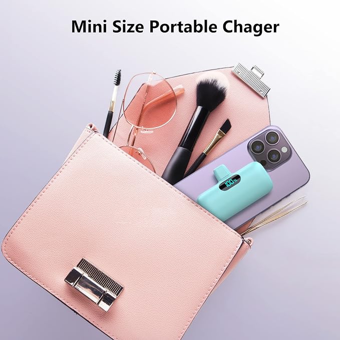 Samll Portable Charger for iPhone 16/15 Series, 5000mAh 3A PD USB C Power Bank - Image 6