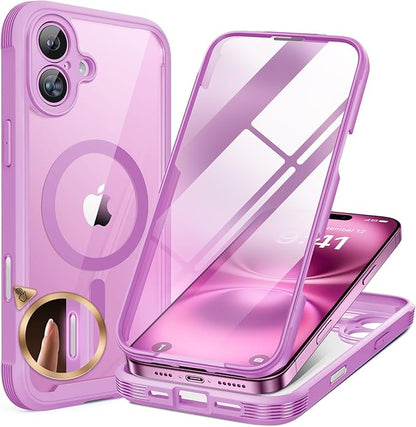 Miracase for iPhone 16 Case 6.1'', Full-Body Bumper Phone case by Miracase