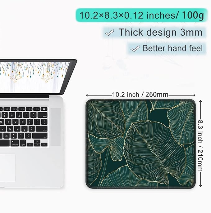 ITNRSIIET Mouse Pad with Stitched Edge Premium Textured Smooth Precise - Image 5