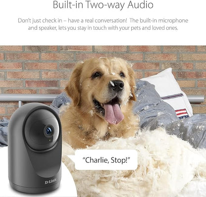D-Link Pro Series Compact Full HD Pan & Tilt Wi-Fi Camera w/ 360 Degree View - Image 3