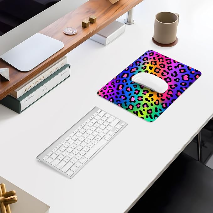 ITNRSIIET Mouse Pad Non-Slip Rubber Base Smooth Surface Stitched Edges - Image 7