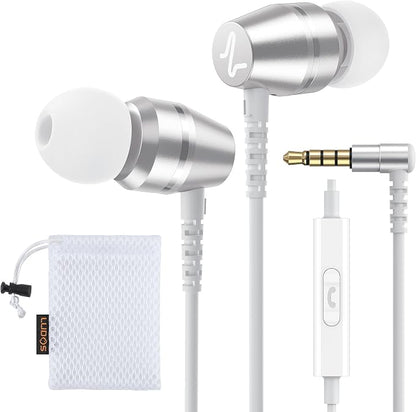 LUDOS OMNITONE Wired Earbuds in-Ear Headphones, 5 Years Warranty, Earphones by Ludos