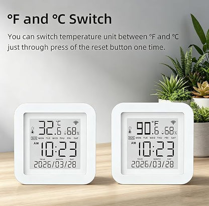 Smart WiFi Temperature Humidity Monitor: TUYA Wireless Temperature Humidity - Image 6