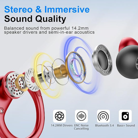Ltinist Wireless Earbud, 75H Battery in-Ear Sport Earbud - Image 2