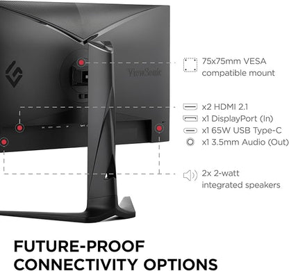 ViewSonic XG275D-4K 27 Inch 4K UHD Gaming Monitor - Image 8