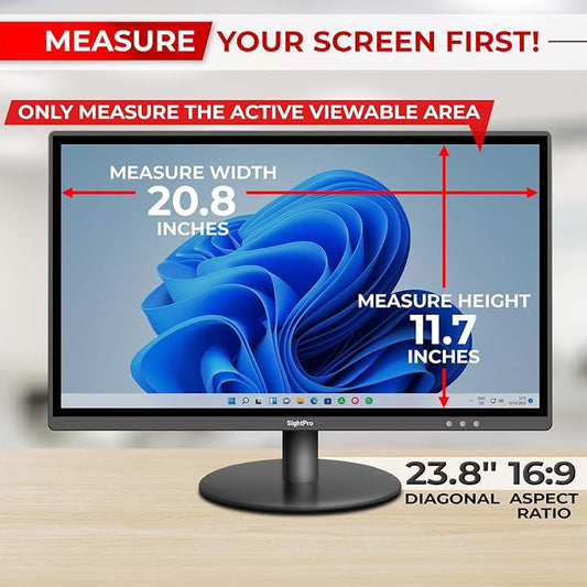 23.8 Inch 16:9 Computer Privacy Screen Filter - Image 2