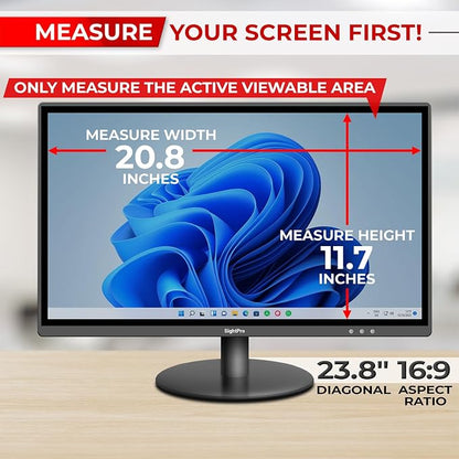 23.8 Inch 16:9 Computer Privacy Screen Filter - Image 2