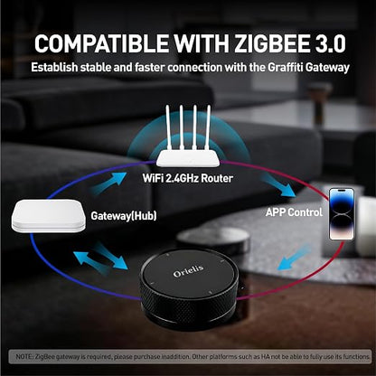 Zigbee Switch, Zigbee Button, Wireless Smart Button, Supports to Create Smart - Image 3