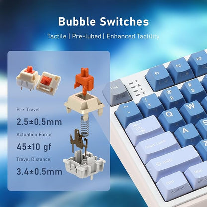 iRocks K85R Wireless RGB Backlit Mechanical Gaming Keyboard - Image 6
