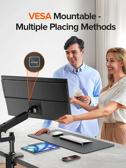 UPERFECT 24" 120Hz Portable Monitor 1080P 100% sRGB - Image 6