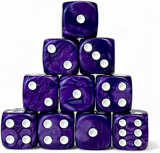 Luck Lab 10 Piece D6 Dice Pack by LuckLab
