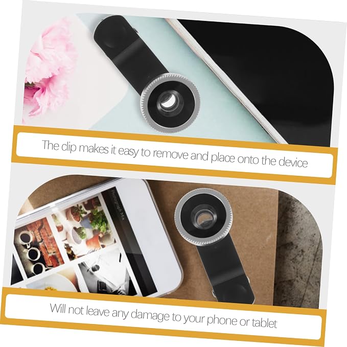 Portable Cell Phone Camera Lens Super Wide Angle Lens Macro Lens Fisheye Lens - Image 7