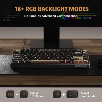 RK ROYAL KLUDGE R75 Wired Gaming Keyboard - Image 6