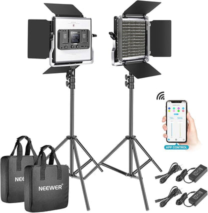 Neewer 2-Pack 530 LED Video Lighting Kit by Neewer