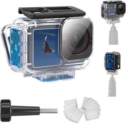 REYGEAK Waterproof Case for DJI Osmo Action 5Pro/4/3, 164FT/50M Underwater - Image 8