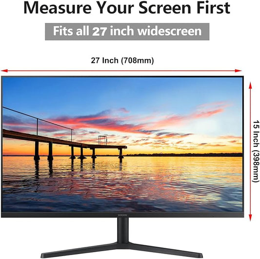 2 Pack Computer Privacy Screen Shield Compatible - Image 2