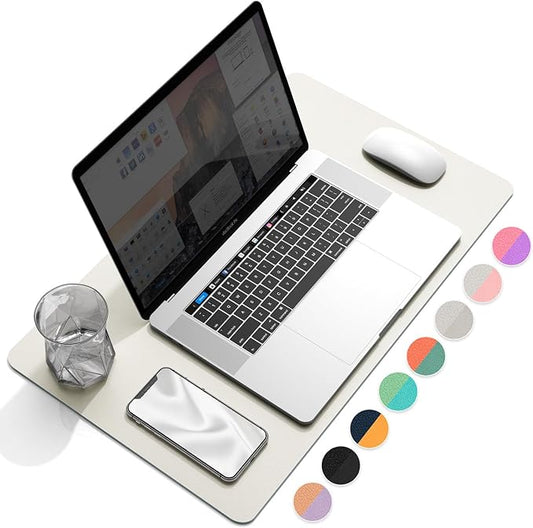YSAGi Multifunctional Office Desk Pad, Ultra Thin Waterproof PU Leather Mouse by YSAGi