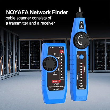 NF-810 Multifunctional Network Cable Tester, Ethernet LAN Network Wire Tracker - Image 5