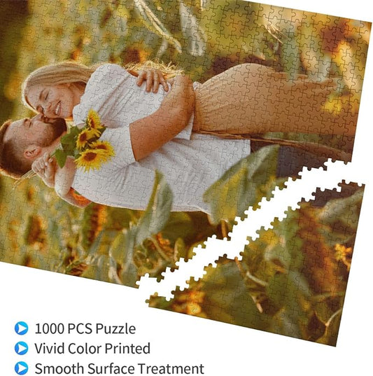 Custom Jigsaw Puzzle from Photos 300/500/1000 Pieces Personalized Wooden - Image 2