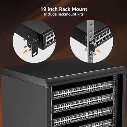 YuanLey 48 Port Gigabit Managed PoE Switch - Image 7