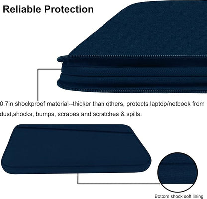 Laptop Sleeve Case, 15.6 inch, Durable Computer Carrying Bag Protective Case - Image 4