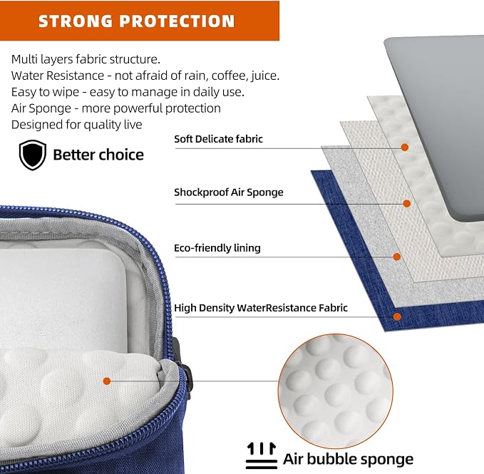 KINGSLONG Slim 17.3 inch Laptop Bag Sleeve Carrying Case - Image 4