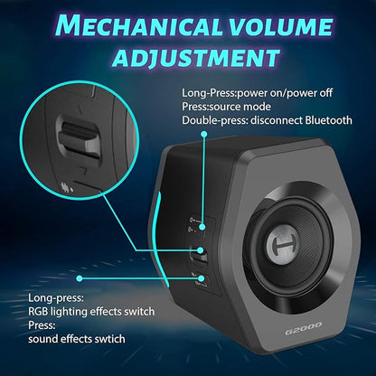 Edifier G2000 32W PC Gaming Computer Speakers - Image 5