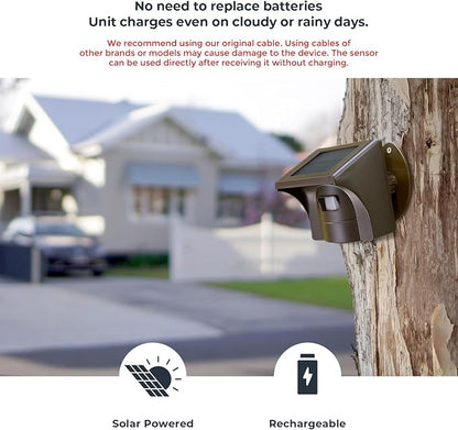 eMACROS Pro 3 Smart Solar Driveway Alarm System, App Push Notifications - Image 4