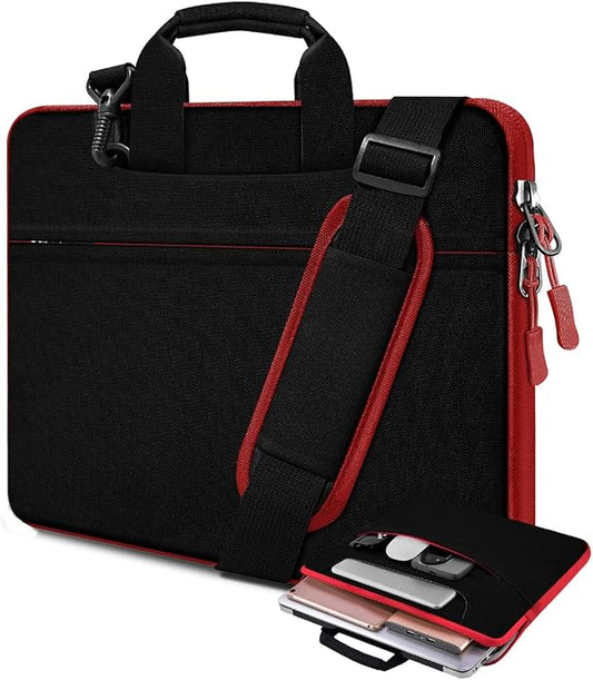 Universal Laptop Shoulder Bag 13-17.3 Inch Shockproof Briefcase by Hseok