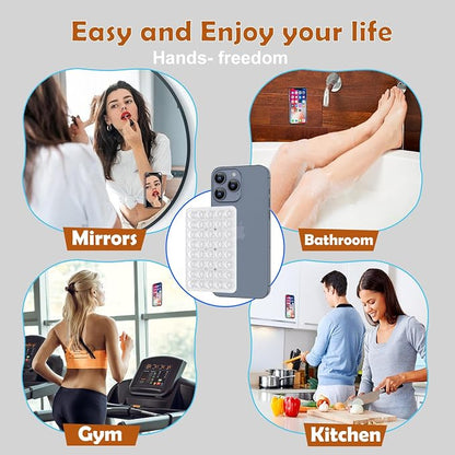 Double Sided Silicone Suction Phone Holder Mount, Silicon Accessory - Image 7