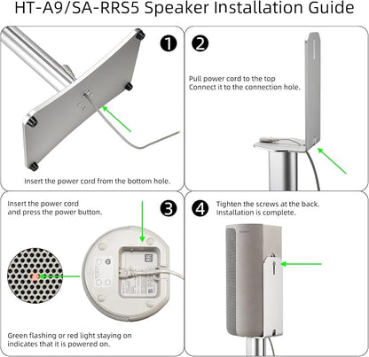 Luxury Floor Stand for Sony HT-A9M2 HT-A9 SA-RRS5 - Image 9
