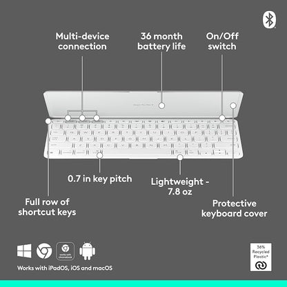 Logitech Keys-to-GO 2 Portable Wireless iPad Keyboard - Image 6