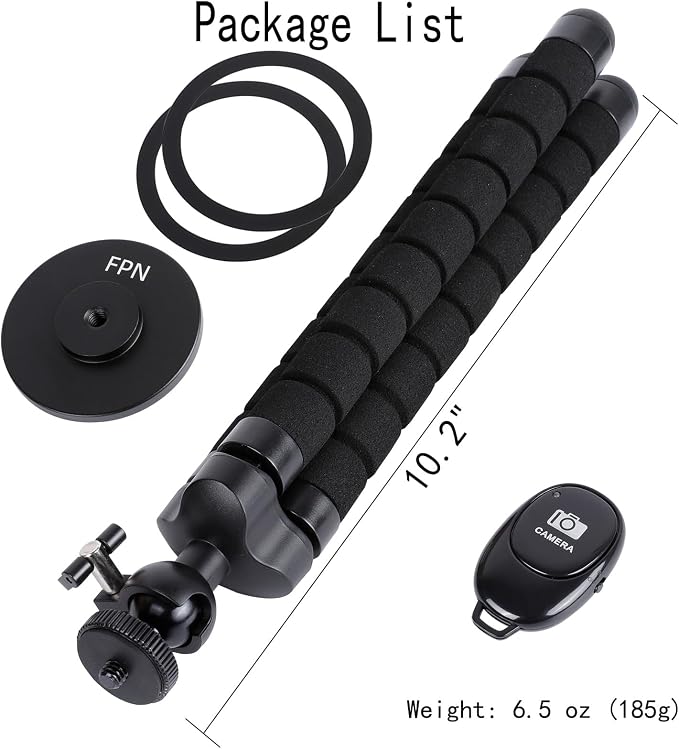 Magnetic Flexible Tripod for iPhone, Mini Bendable Tripod Stand - Image 5