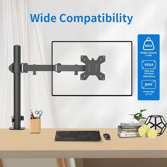 H&C Single Monitor Mount, Desk Mount - Image 2