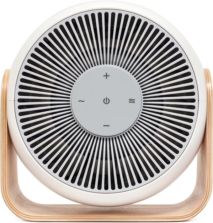 SNOOZ Breez 2-in-1 Smart Bedroom Table Fan & White Noise Machine by SNOOZ