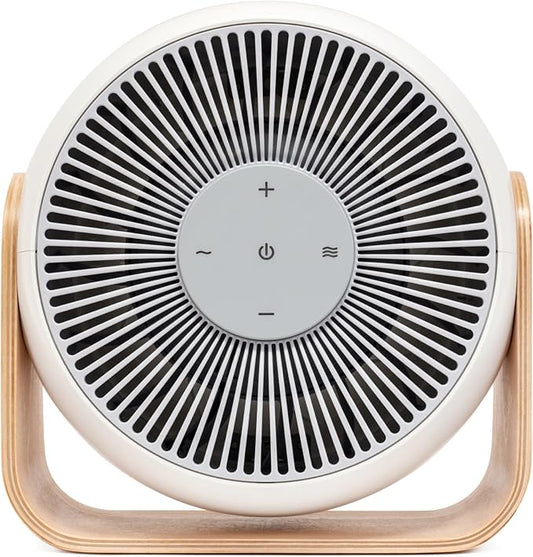 SNOOZ Breez 2-in-1 Smart Bedroom Table Fan & White Noise Machine by SNOOZ