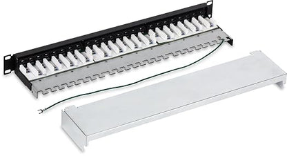 TRENDnet 24-Port Cat6A Shielded Patch Panel, 1U 19" Metal Housing, 10G Ready - Image 4