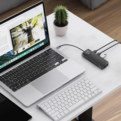 iDsonix USB 3.0 Hub USB C Splitter 5Gbps Data Transfer Ultra-Slim Extender - Image 7