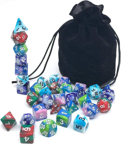 Dice Set for Dungeons&Dragons, RPG Games, Polyhedral Dice Set, 35 Total - Image 3
