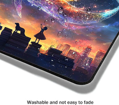 Mouse Pad, Cute Aesthetics Art Whale Mouse Pads - Image 4