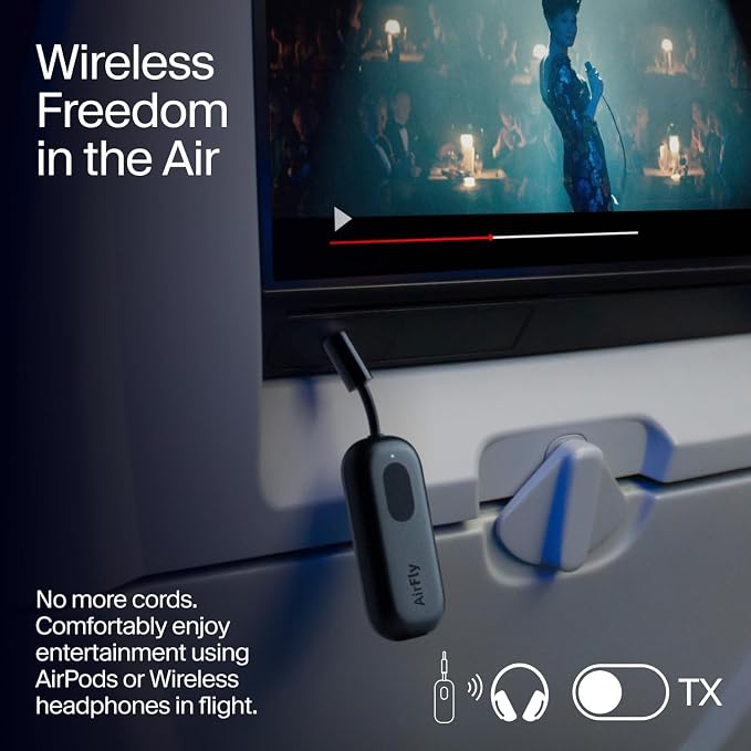 Twelve South AirFly Pro Bluetooth Wireless Audio Transmitter/Receiver - Image 4