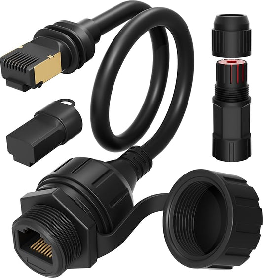 EAZUSE Starlink Ethernet Adapter Gen 3/Mini, Starlink Mini Cable Extension by EAZUSE