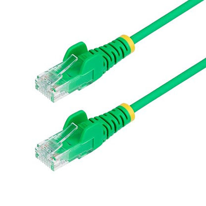 StarTech.com 20ft Green Slim CAT6 Ethernet Cable, Snagless RJ45, 28AWG Pure by StarTech