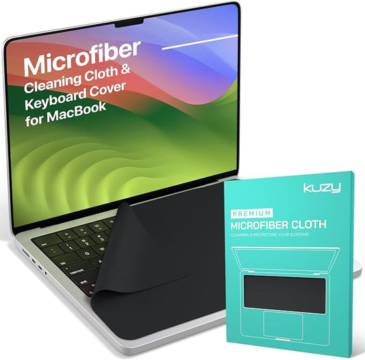 Kuzy Premium Microfiber MacBook Screen Cleaner and Keyboard Protector by KuzyProducts