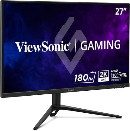 ViewSonic VX2728J-2K 27 Inch Gaming Monitor 1440p 180hz 0.5ms IPS w/FreeSync by ViewSonicCorporation