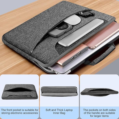 Universal Laptop Shoulder Bag 13-17.3 Inch Shockproof Briefcase - Image 4